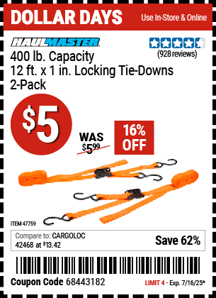 Harbor Freight Coupons, HF Coupons, 20% off - 47759