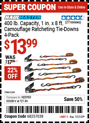 Harbor Freight Coupons, HF Coupons, 20% off - 4 Piece, 1