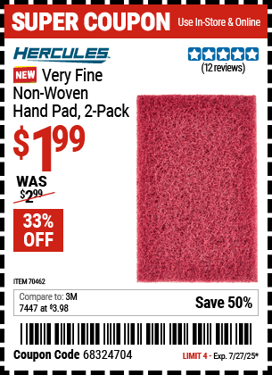 Harbor Freight Coupons, HF Coupons, 20% off - 70462