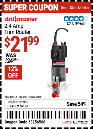 Harbor Freight Coupons, HF Coupons, 20% off - 1/4