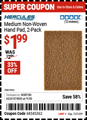 Harbor Freight Coupons, HF Coupons, 20% off - 70463