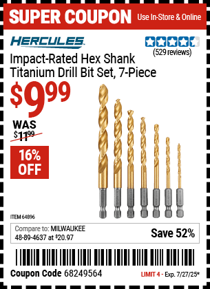 Harbor Freight Coupons, HF Coupons, 20% off - 64896