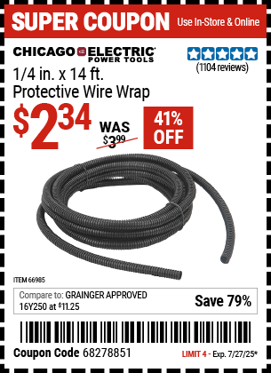 Harbor Freight Coupons, HF Coupons, 20% off - 66985