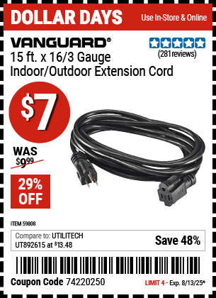 Harbor Freight Coupons, HF Coupons, 20% off - 59808