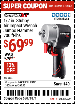 Harbor Freight Coupons, HF Coupons, 20% off - 1/2