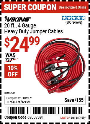 Harbor Freight Coupons, HF Coupons, 20% off - 57602