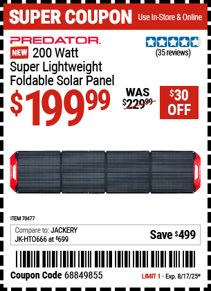 Harbor Freight Coupons, HF Coupons, 20% off - 70477