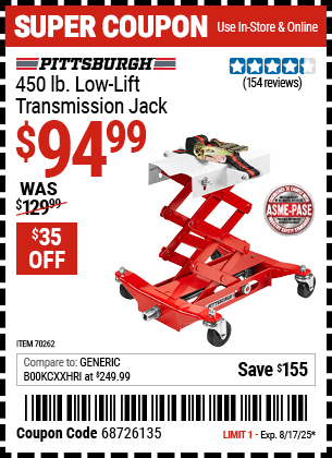 Harbor Freight Coupons, HF Coupons, 20% off - 70262
