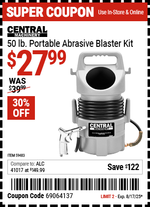 Harbor Freight Coupons, HF Coupons, 20% off - 59483