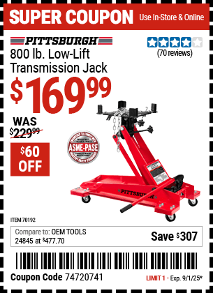 Harbor Freight Coupons, HF Coupons, 20% off - 70792