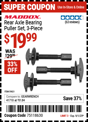Harbor Freight Coupons, HF Coupons, 20% off - 59821