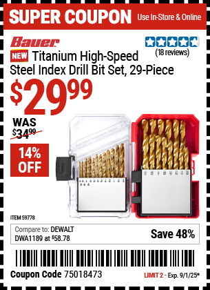 Harbor Freight Coupons, HF Coupons, 20% off - 59778