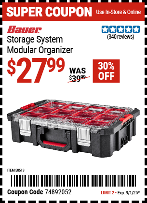 Harbor Freight Coupons, HF Coupons, 20% off - 58513