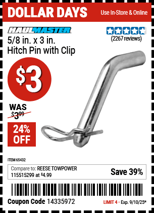 Harbor Freight Coupons, HF Coupons, 20% off - 5/8