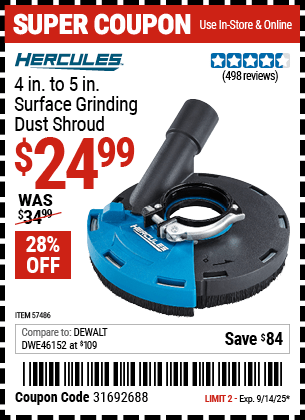 Harbor Freight Coupons, HF Coupons, 20% off - 57486
