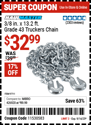 Harbor Freight Coupons, HF Coupons, 20% off - 3/8