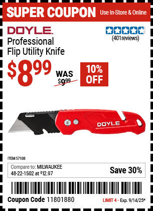 Harbor Freight Coupons, HF Coupons, 20% off - 57108