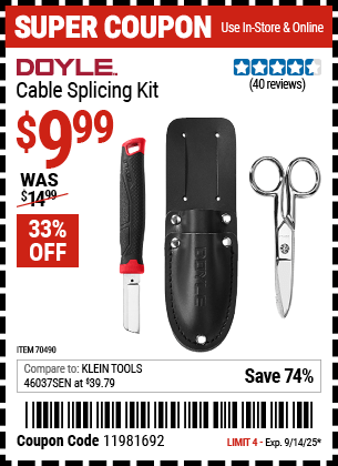Harbor Freight Coupons, HF Coupons, 20% off - 70490
