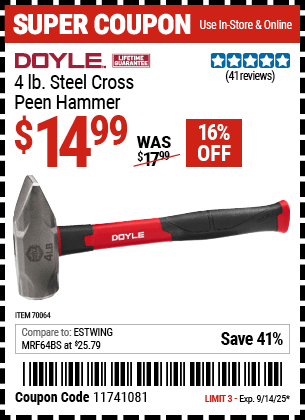 Harbor Freight Coupons, HF Coupons, 20% off - 70064
