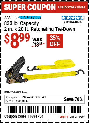 Harbor Freight Coupons, HF Coupons, 20% off - 2