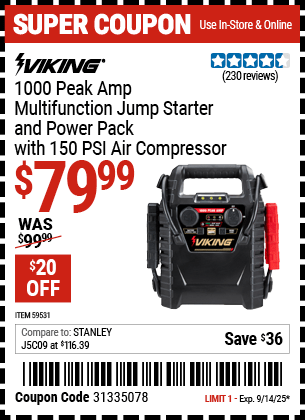 Harbor Freight Coupons, HF Coupons, 20% off - 59531