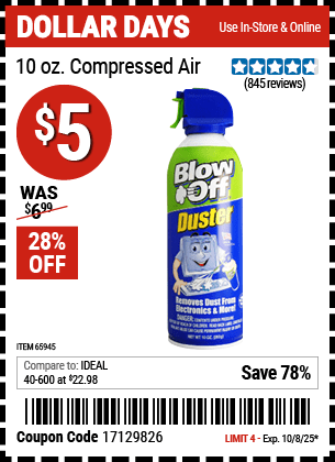 Harbor Freight Coupons, HF Coupons, 20% off - 65945
