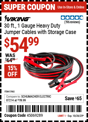 Harbor Freight Coupons, HF Coupons, 20% off - 57802