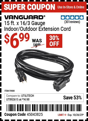Harbor Freight Coupons, HF Coupons, 20% off - 59808