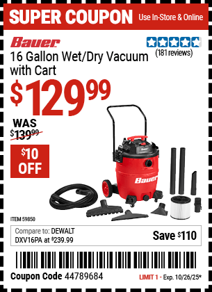 Harbor Freight Coupons, HF Coupons, 20% off - 59850