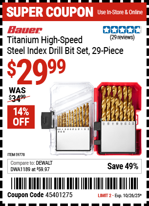 Harbor Freight Coupons, HF Coupons, 20% off - 59778