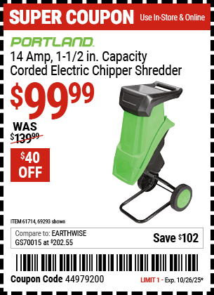 Harbor Freight Coupons, HF Coupons, 20% off - 1-1/2