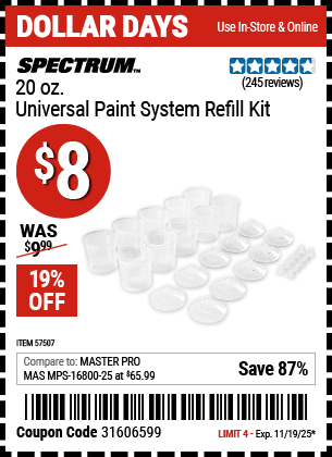 Harbor Freight Coupons, HF Coupons, 20% off - 57507