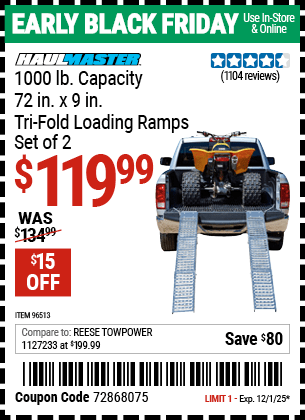 Harbor Freight Coupons, HF Coupons, 20% off - 1000 Lb. Capacity 9