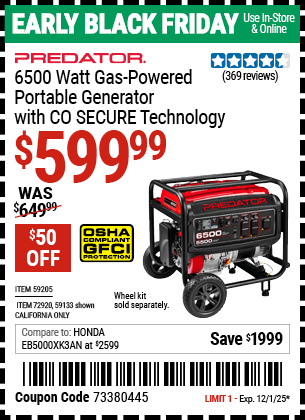 Harbor Freight Coupons, HF Coupons, 20% off - 59205