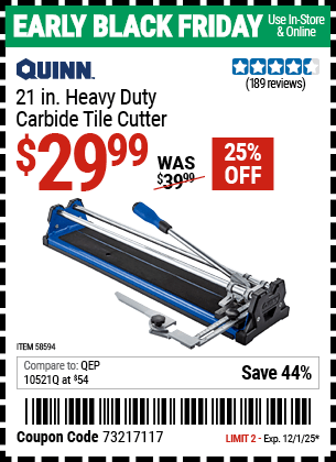 Harbor Freight Coupons, HF Coupons, 20% off - 58594