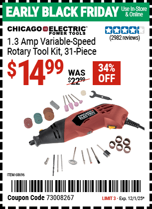 Harbor Freight Coupons, HF Coupons, 20% off - 68596