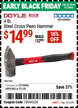 Harbor Freight Coupons, HF Coupons, 20% off - 70064