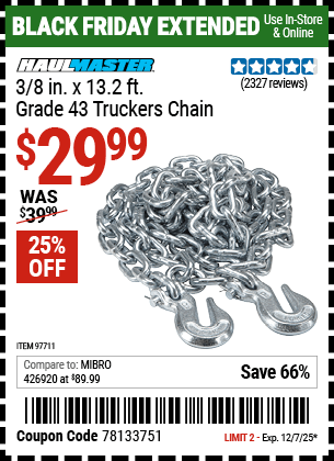 Harbor Freight Coupons, HF Coupons, 20% off - 3/8