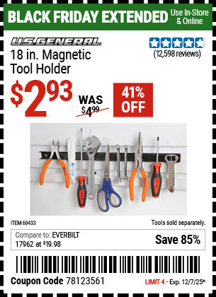 Harbor Freight Coupons, HF Coupons, 20% off - 18