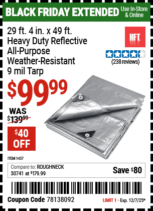 Harbor Freight Coupons, HF Coupons, 20% off - Hardy Latex Coated Work Gloves
