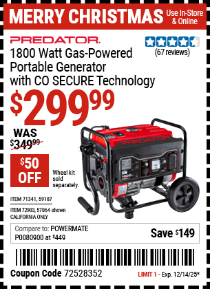 Harbor Freight Coupons, HF Coupons, 20% off - 71341