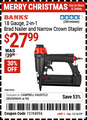 Harbor Freight Coupons, HF Coupons, 20% off - 70922