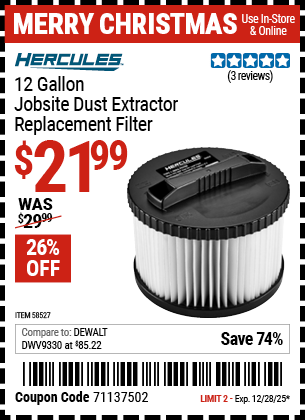 Harbor Freight Coupons, HF Coupons, 20% off - 58527