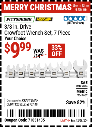 Harbor Freight Coupons, HF Coupons, 20% off - 94456