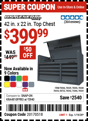 Harbor Freight Coupons, HF Coupons, 20% off - 70336