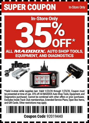 Harbor Freight Coupons, HF Coupons, 20% off - 