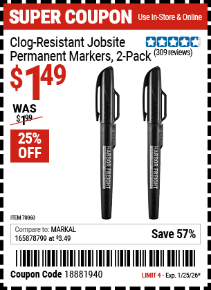 Harbor Freight Coupons, HF Coupons, 20% off - 70060