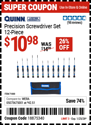 Harbor Freight Coupons, HF Coupons, 20% off - 71000