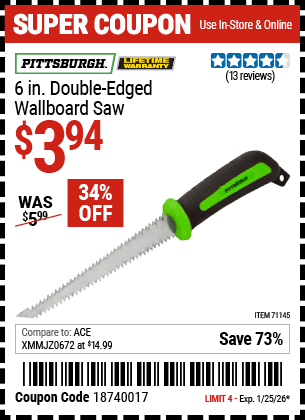 Harbor Freight Coupons, HF Coupons, 20% off - 71145
