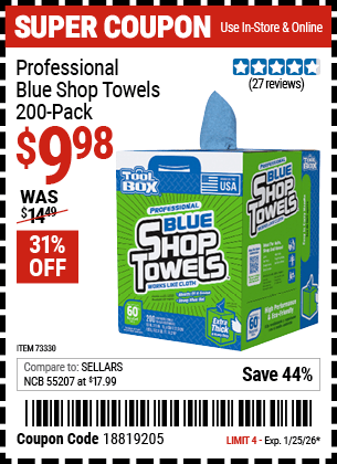 Harbor Freight Coupons, HF Coupons, 20% off - 73330